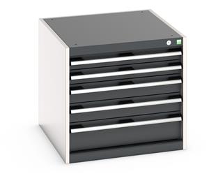 Cabinet consists of 2 x 75mm, 2 x 100mm and 1 x 150mm high drawers 100% extension drawer with internal dimensions of 525mm wide x 625mm deep. The drawers... Cabinets for Bott Static Frame Bench System